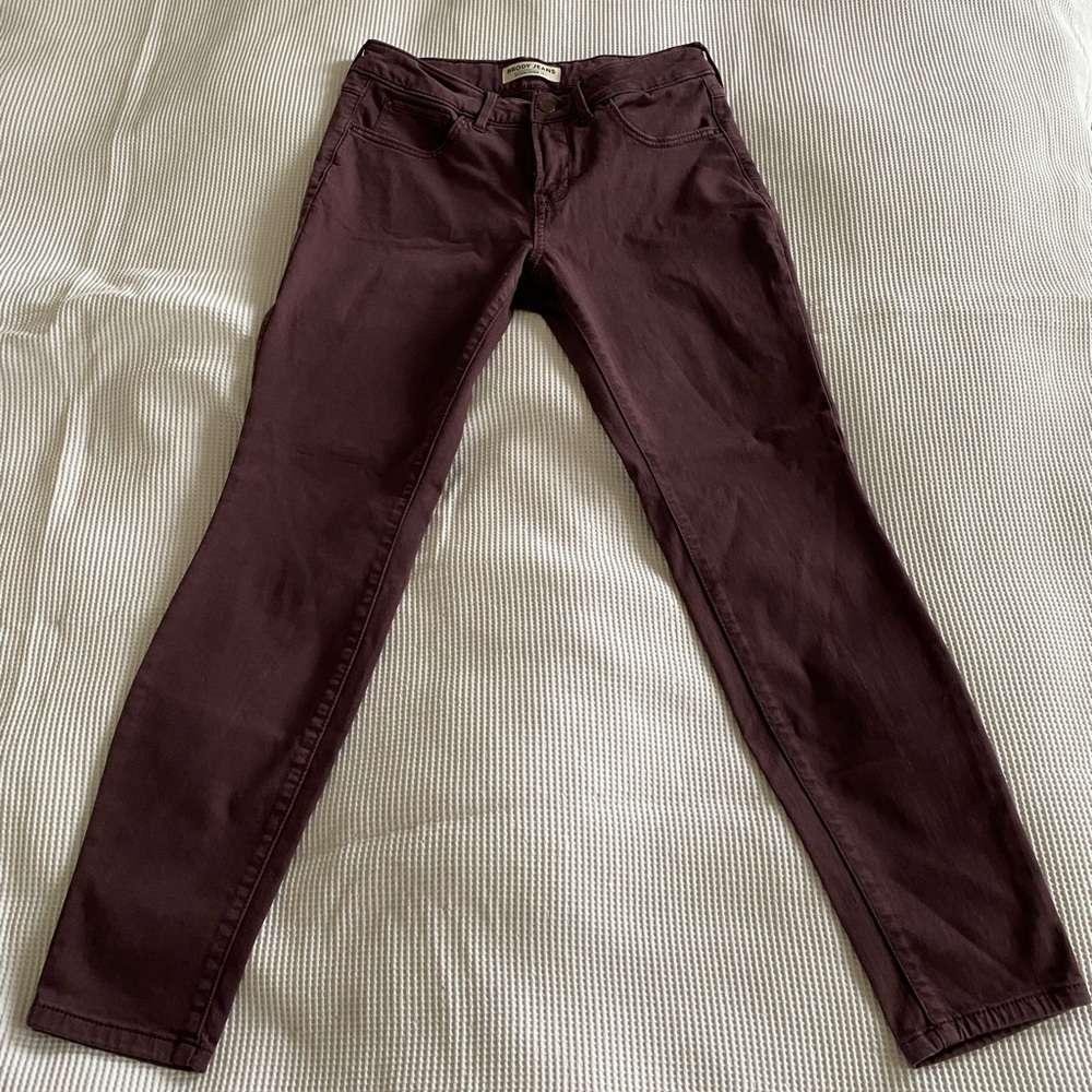 3 for 15$! Women's Skinny Jeans - Burgundy/purple